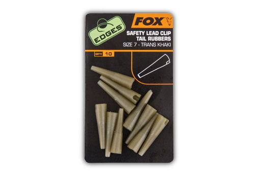Edges Lead Clip Tail Rubbers Size 7