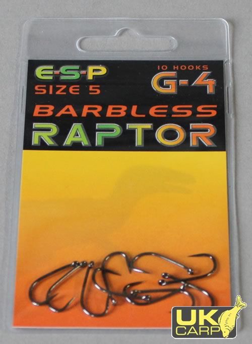 Raptor G-4 Size 5 Barbless