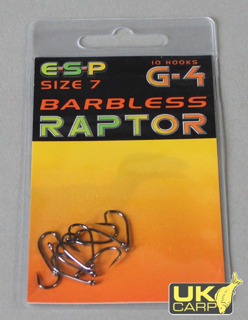 Raptor G-4 Size 7 Barbless