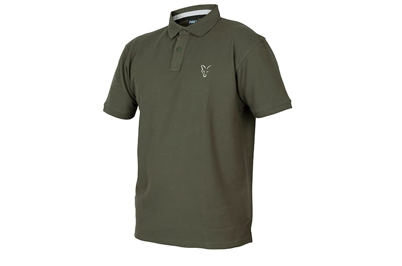 Fox Collection Green & Silver Polo Shirt