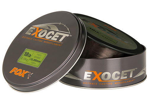 Exocet Trans Khaki Mono 0.37mm 20lb/ 9.09kg/ 1000m