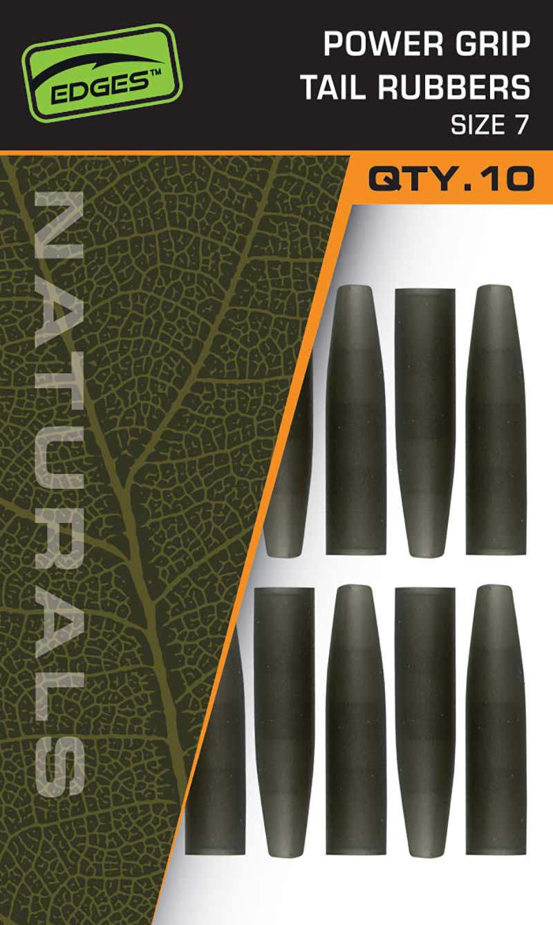 Naturals Power Grip Tail Rubbers Size 7