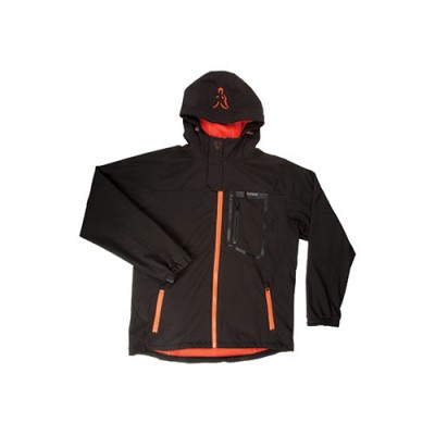Black Orange Softshell Jacket L Size