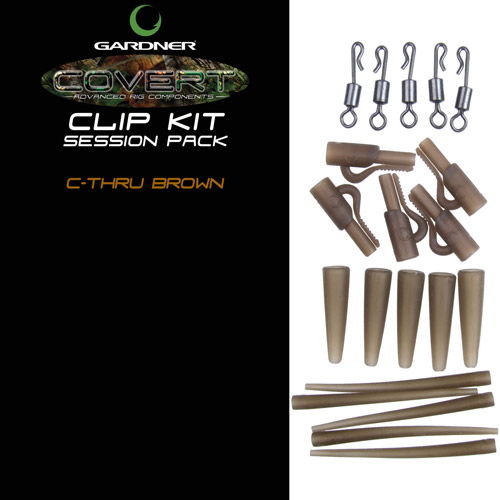 Covert Clip Kit Session Pack C-Thru Brown