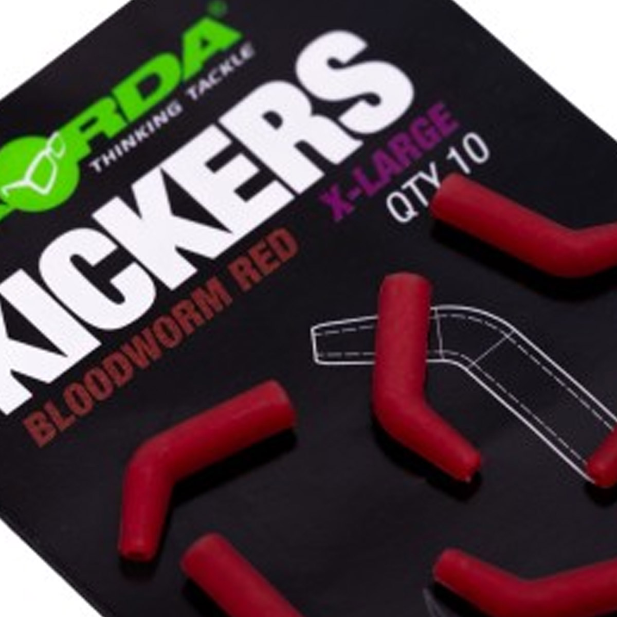 Kickers XL Bloodworm Red