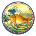 （画像用） YU Carp Japan ステッカー 3