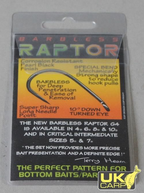 Raptor G-4 Size 5 Barbless