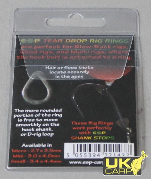 Tear Drop Rig Rings Mini (3.0 x 4.0mm)