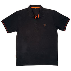 Black & Orange Polo Shirt M Size