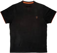 ブラック/オレンジ Tシャツ