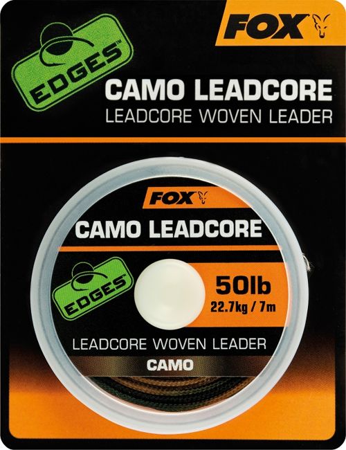 Edges Camo Leadcore 50lb/ 22.7kg 25m