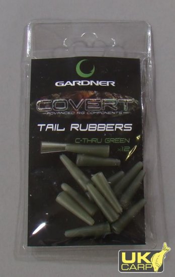 Covert Tail Rubbers C-Thru Green