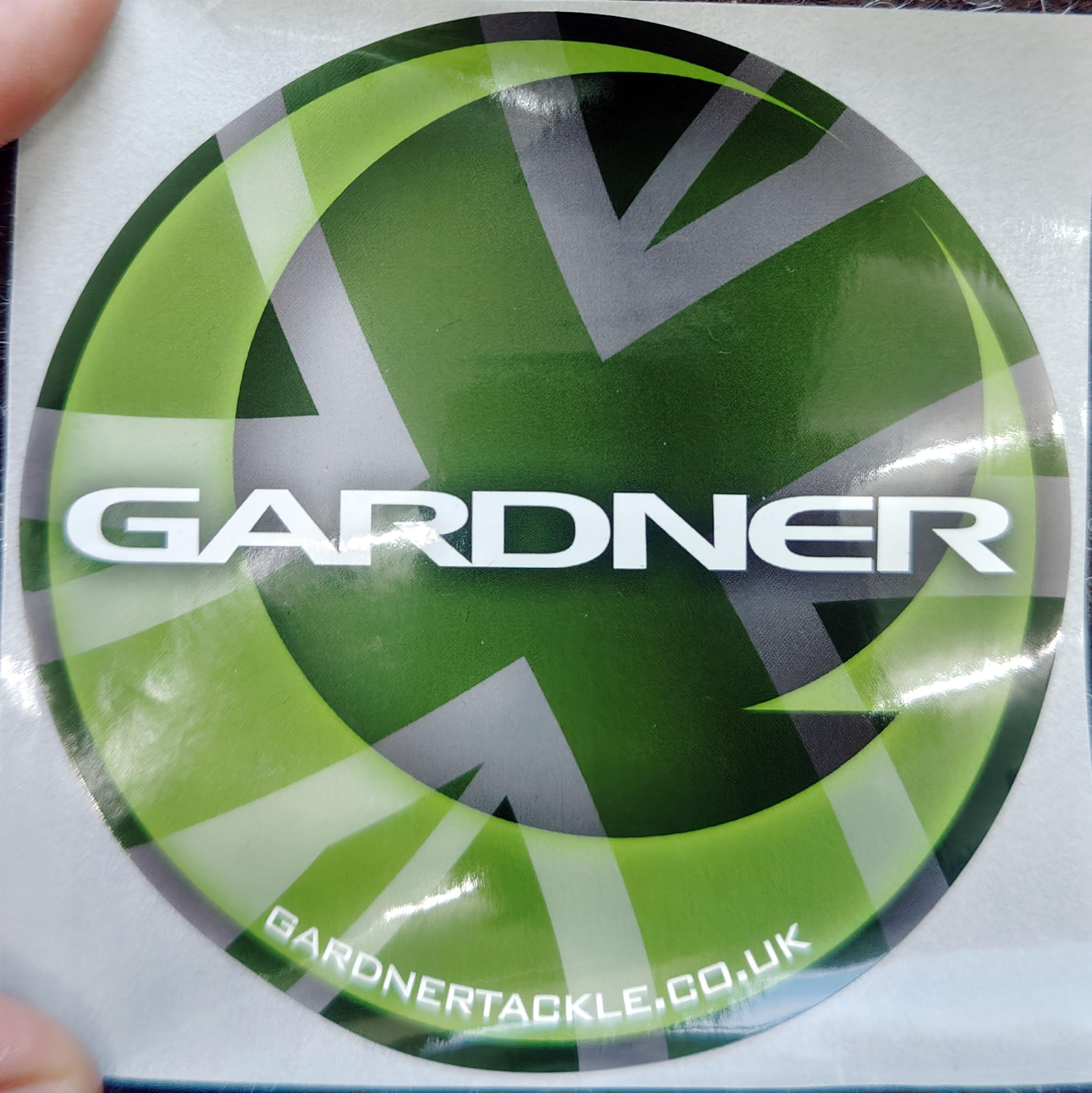 Gardner Union Jack Sticker L Size