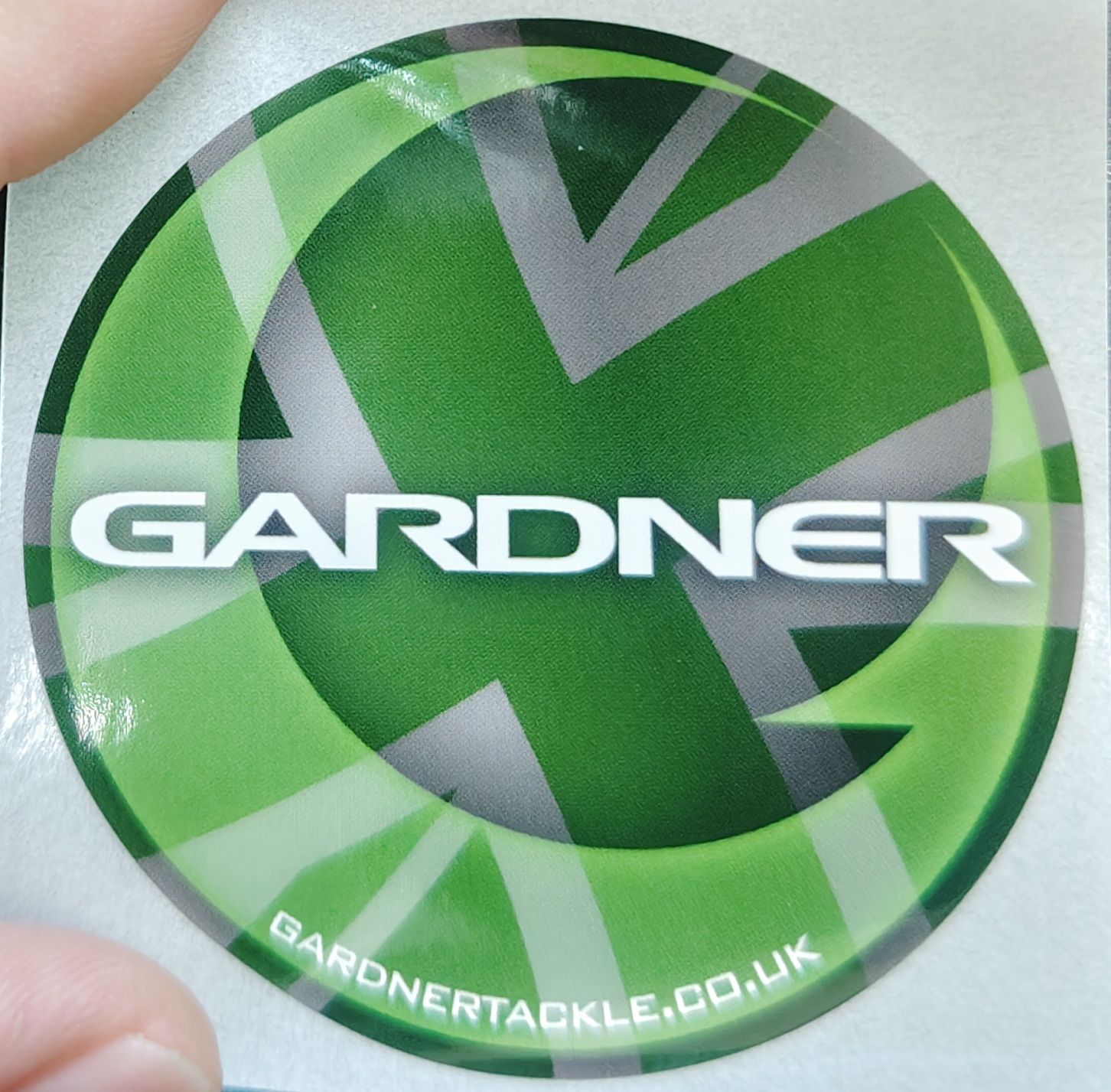 Gardner Union Jack Sticker M Size