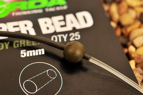 Safe Zone 4mm Rubber Beads Muddy Brown