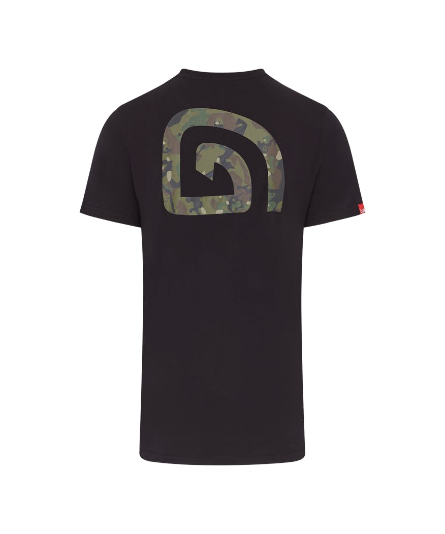 CR ロゴ ブラック カモ Tシャツ (M/ L/ XL)